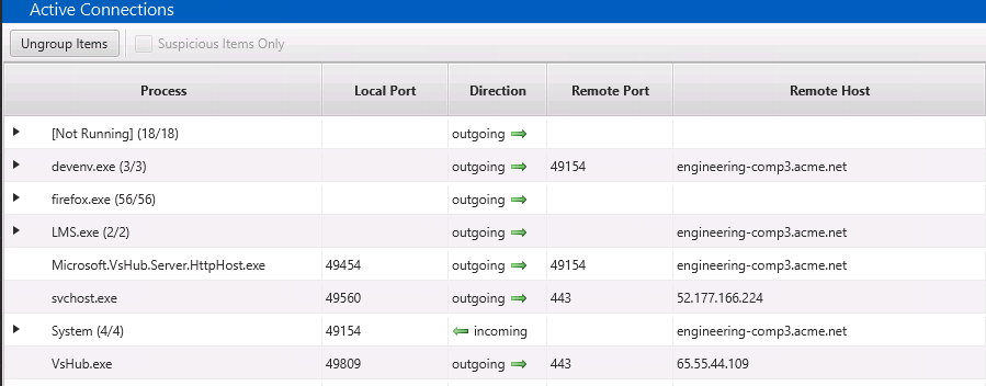 Cyber Triage Lite - Identifying Malware-Suspicious Network Connections