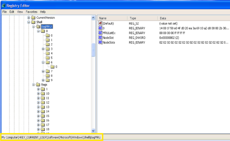 XP shell. 