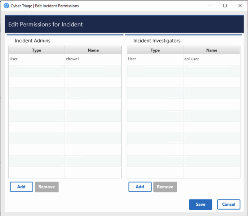 Restrict access to incidents feature. 