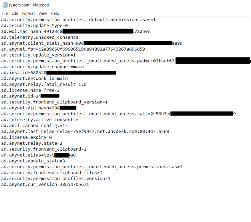 SystemConfig